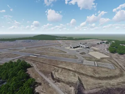 Wilkes-Barre Scranton International Airport 3D model