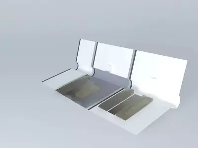 Luggage Compartments Set Free 3D model