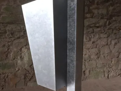 Power Sockets Distributor Box with Fuse Module Low-poly 3D model