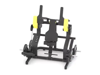 Technogym Plate Loaded Pure Pullover 3D model