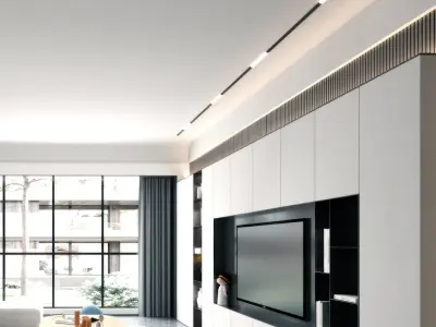 Guest Restaurant villa Modern Home 3D model