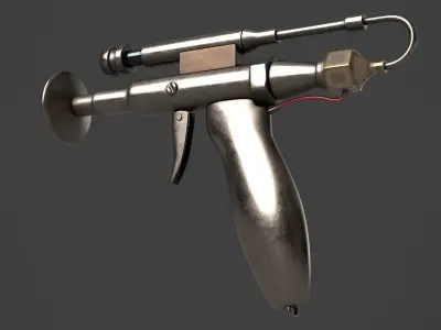 Fantasy Gun 14 3D model