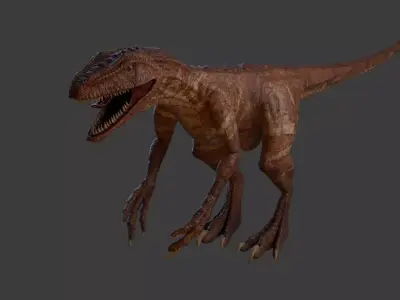 Dinosaur Creature 3D Model 3D model