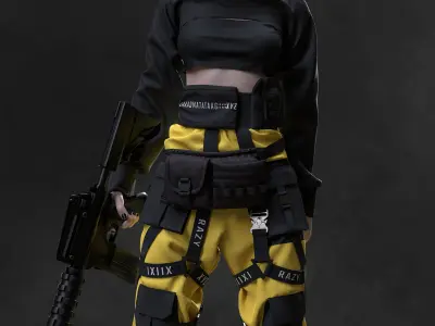 Tactical Outfit 3D model