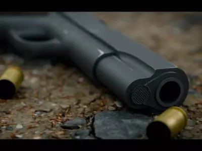 1911A1 Low-poly 3D model