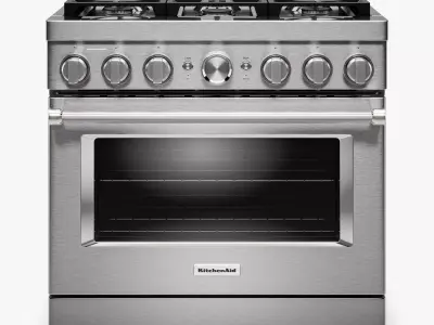 KitchenAid Gas Range 3D model