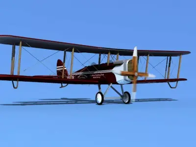 Airco DH-4 Aerial Photo 3D model