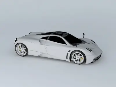 Pagani Huayra 2012 Free 3D model