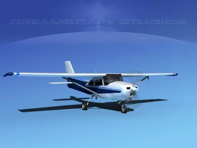 Cessna 172RG Cutlass V01 3D model