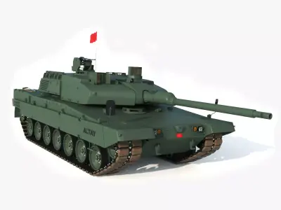 Tank Altay 3D model