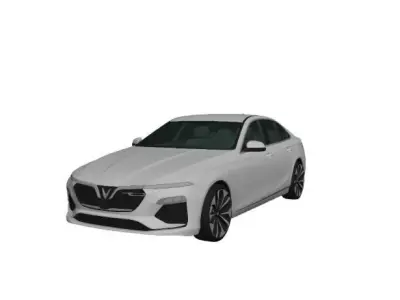 CAR VinFast LUX A2 Free 3D model