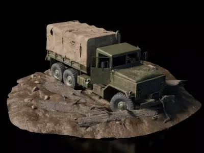 Warzone - Depo Truck 3D model