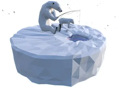 Polar Fishing  3D model