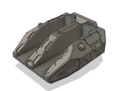 Large Turret V2 UPDATED 3D print model