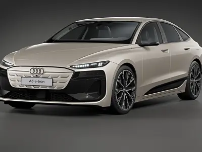 2025 Audi A6 Sportback e-tron 3D model purchase