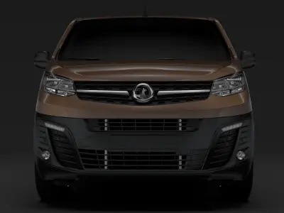 Vuaxhall Vivaro L2 2020 3D model