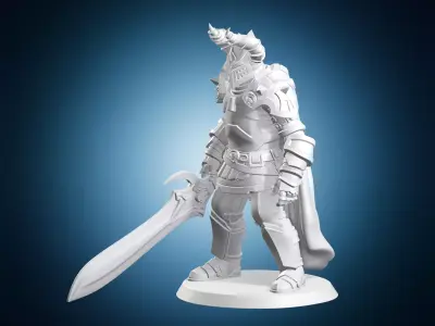 Ironspire Dread Knight 3D print model