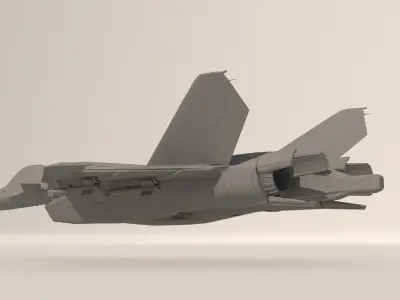 CFA-44 Nosferatu 3d Print 3D print model