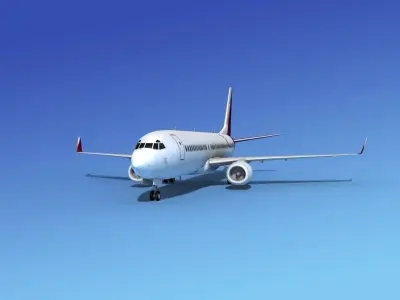 Boeing 737-800 Monaco Tours 3D model