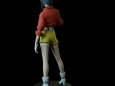 Faye Valentine 3D print model