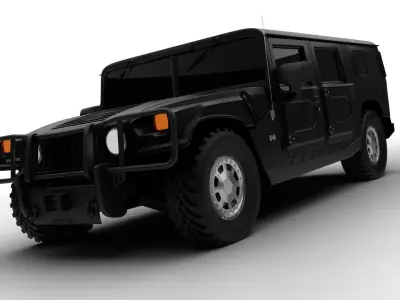 Hummer H1 3D model