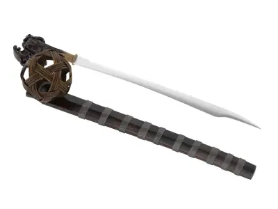 Balato Sword Low-poly 3D model