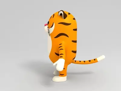 Tiger Character 3D model