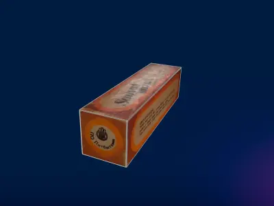 Solid Fuel Tablets Low-poly 3D model