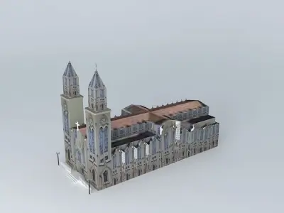 Basilica of Our Lady of Mount Carmel 3D model