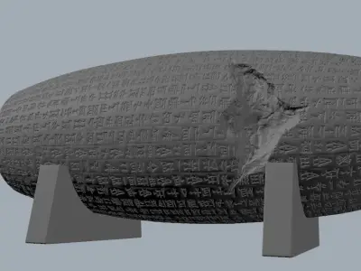 Cyrus Cylinder 3D model