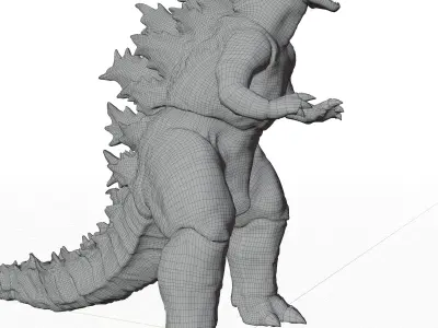 Gozilla godzilla 3D model