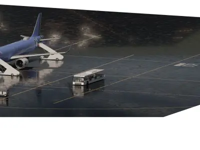 Airbus A321 neo 3D model