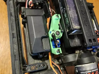 Traxxas TRX4 Servo Eliminator 3D print model
