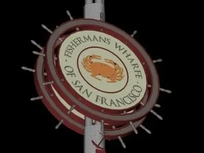 Fishermans Wharf 3D model