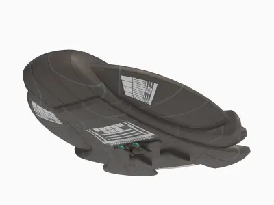 Hi-poly Alkesh 3D model