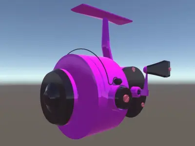 Fishing Reel 3D model