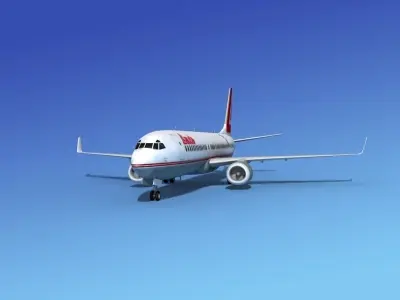 Boeing 737-800 Lauda Air 3D model
