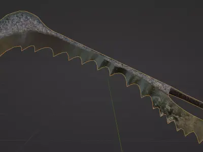18 Weapons - Orc Free 3D model