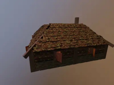 MEDIEVAL HOUSE 3 - LEVEL 1 by RogueFilmProductions 3D model