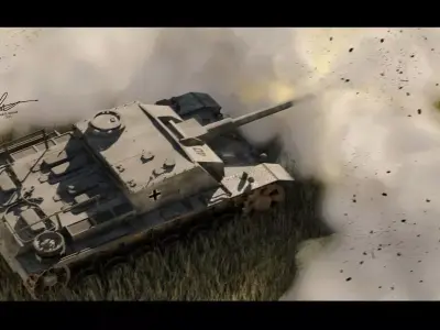 Sturmgeschutz StuG III Ausf F German Anti Tank SPG 3D model