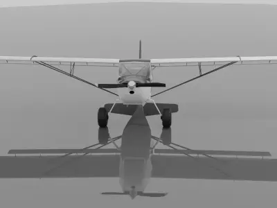 Kitfox Series 5 Low-poly 3D model