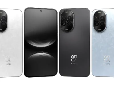 HUAWEI Nova 14 Vitality Edition All Colors 3D model