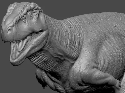 Ekrixinatosaurus Dinosaur 3D model