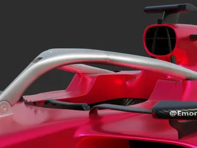 fia safety official halo Free low-poly 3D model