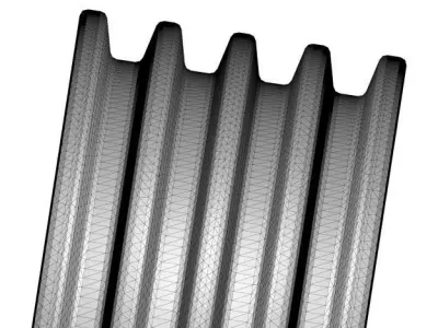 Kids Pulley Toy 3D model