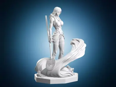 Final Fantasy Terra Bradford Miniature 3D print model