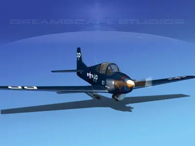 Johnston A-51A V06 3D model