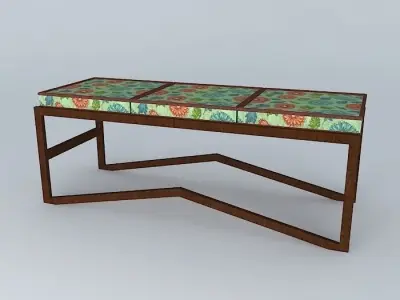 Bank Neide Neide bench Free 3D model