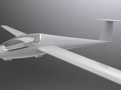 glider 3D print model