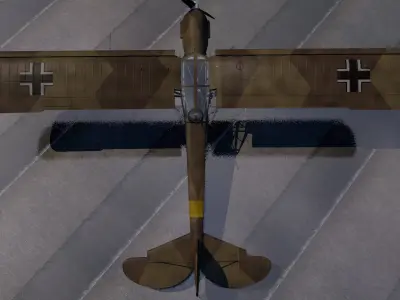 Fieseler Fi-156C-3 Storch 3D model
